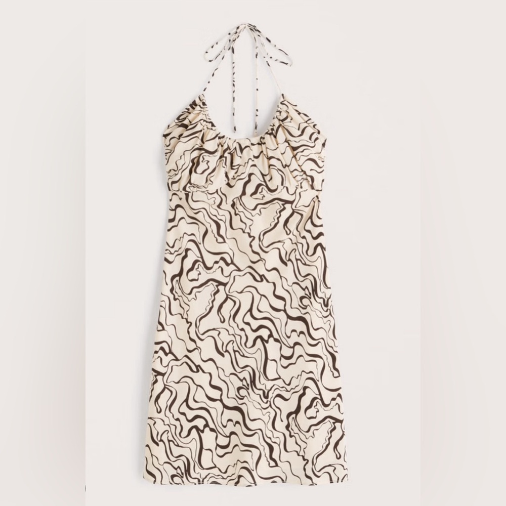 A&F Halter Mini Dress, S - Picture 3 of 7